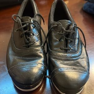 Black Jason Samuels tap shoes. Women's 6.5.
